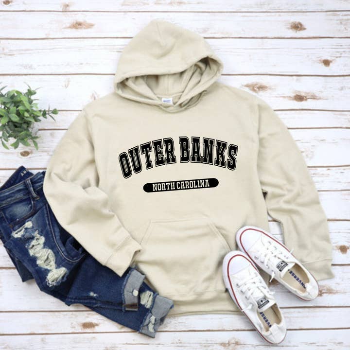 Desert Raine - Wholesale Hoodie - Women's - Outer Banks North Carolina Hoodie3