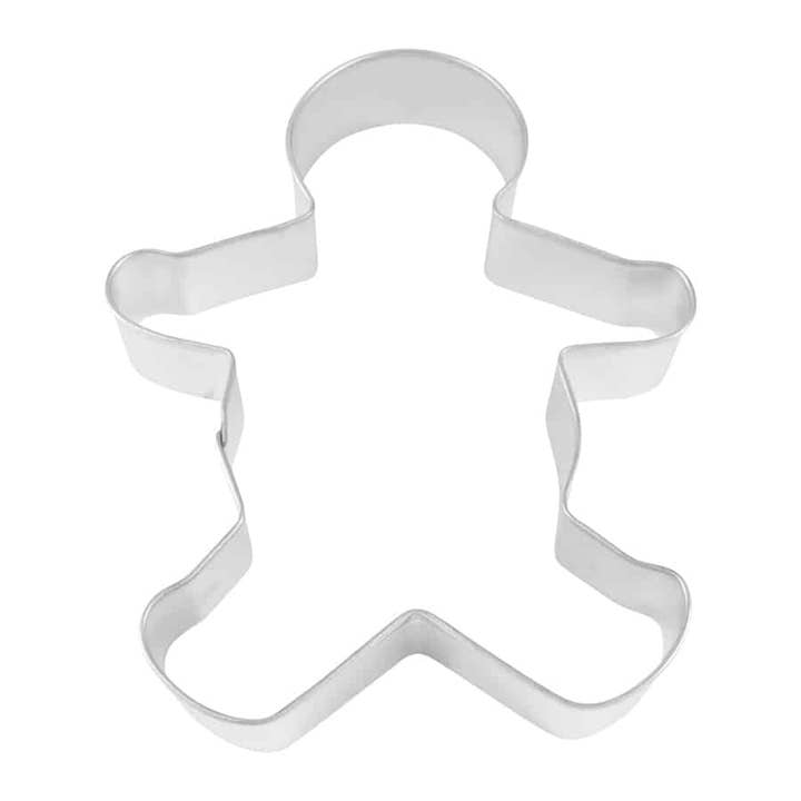 Gingerbread Boy Cookie Cutter (5") for wholesale by R&M International