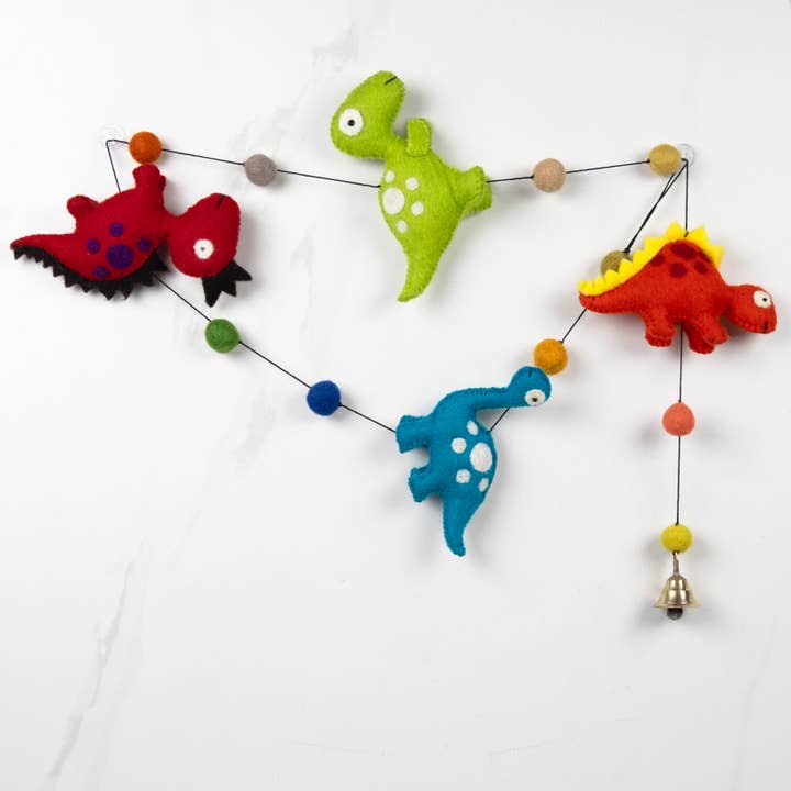 The Winding Road – Großhandel Wimpel/Girlande – Girlande - Filzdinosaurier6