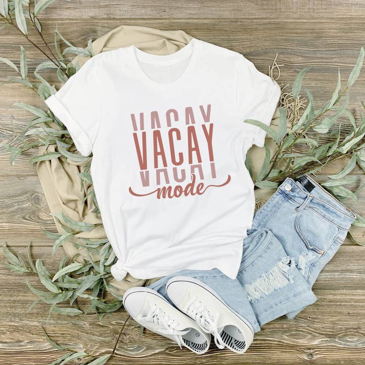 DTF TRANSFER - 3903 Vacay Mode for wholesale by dBoldTees & DTF Transfers