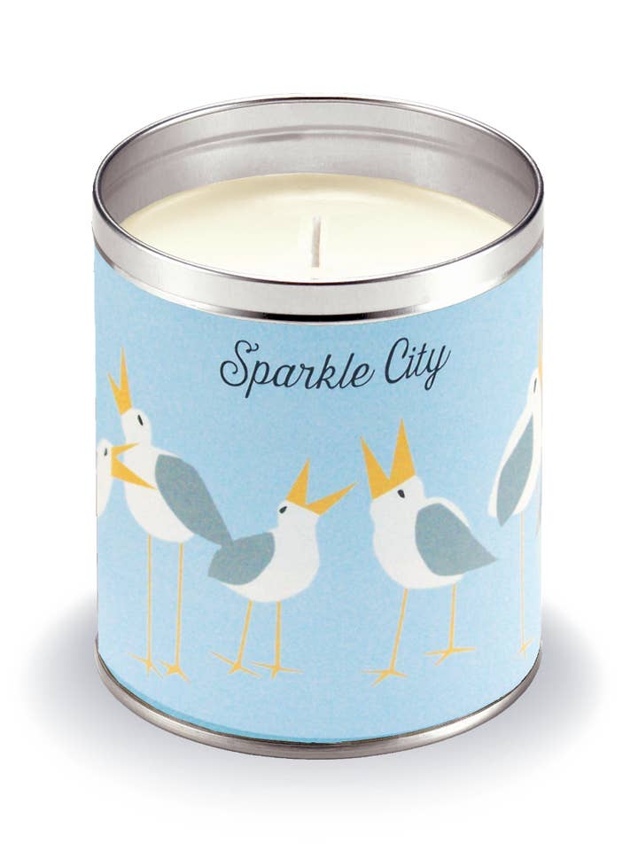 Kate Nelligans mågelys for engroshandel hos Aunt Sadie's Candles