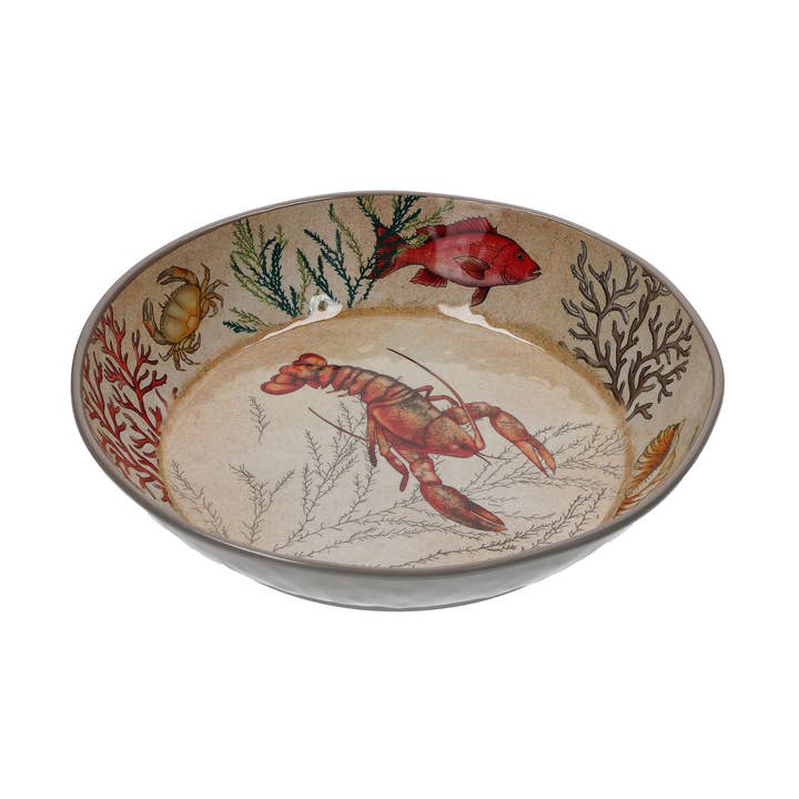 Forma House - Wholesale Bowl - Rose & Tulipani - SEA LIFE Spaghetti Bowl Melamine � 37 cm0