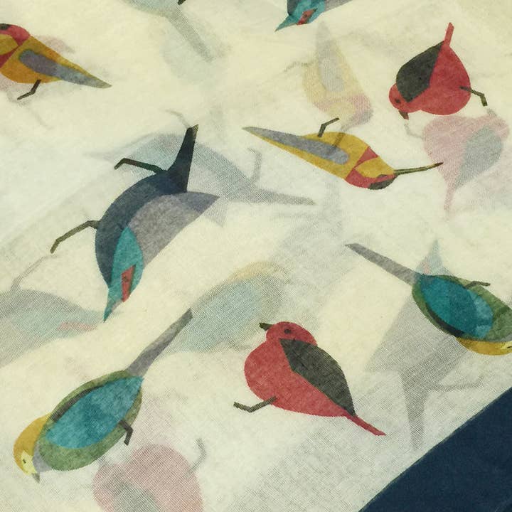 Wrapables.com - Wholesale Scarf - Women's - Wrapables Soft Viscose Bird Print Multi-Style Scarf29