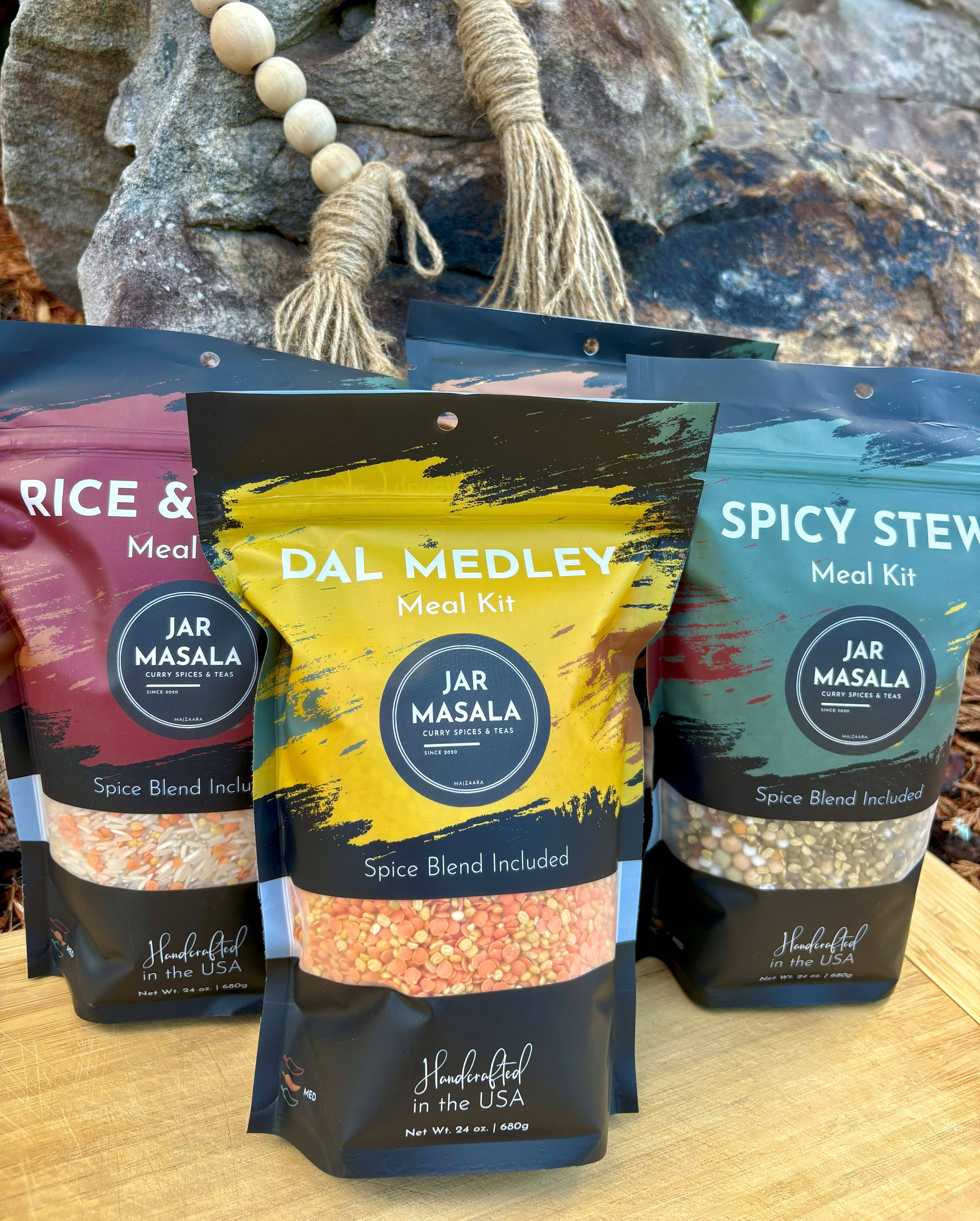 Jar Masala – wholesale Shelf-stable prepared meal – Chana Masala Meal Kit | Spice Mix Included5