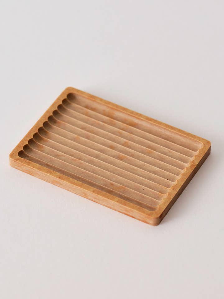 BANDEJA PEQUENA CAIXA SUSTENTÁVEL ARTESANAL HIRAKA - MEL por atacado de 3RD/DIADEM