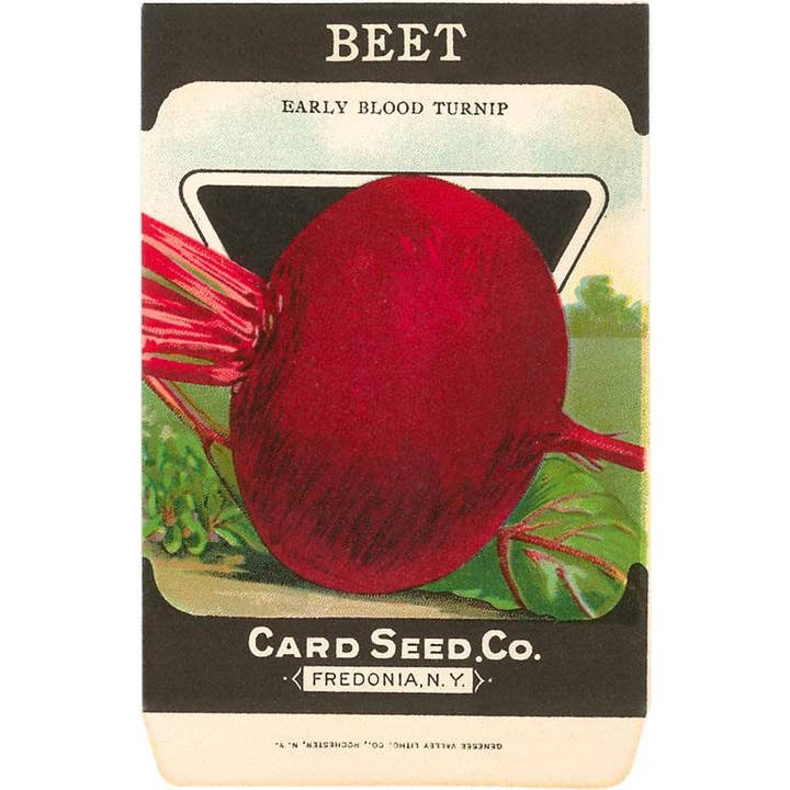 Found Image Press - Wholesale Postcard - Postcard FR-94 Beet Seed Packet