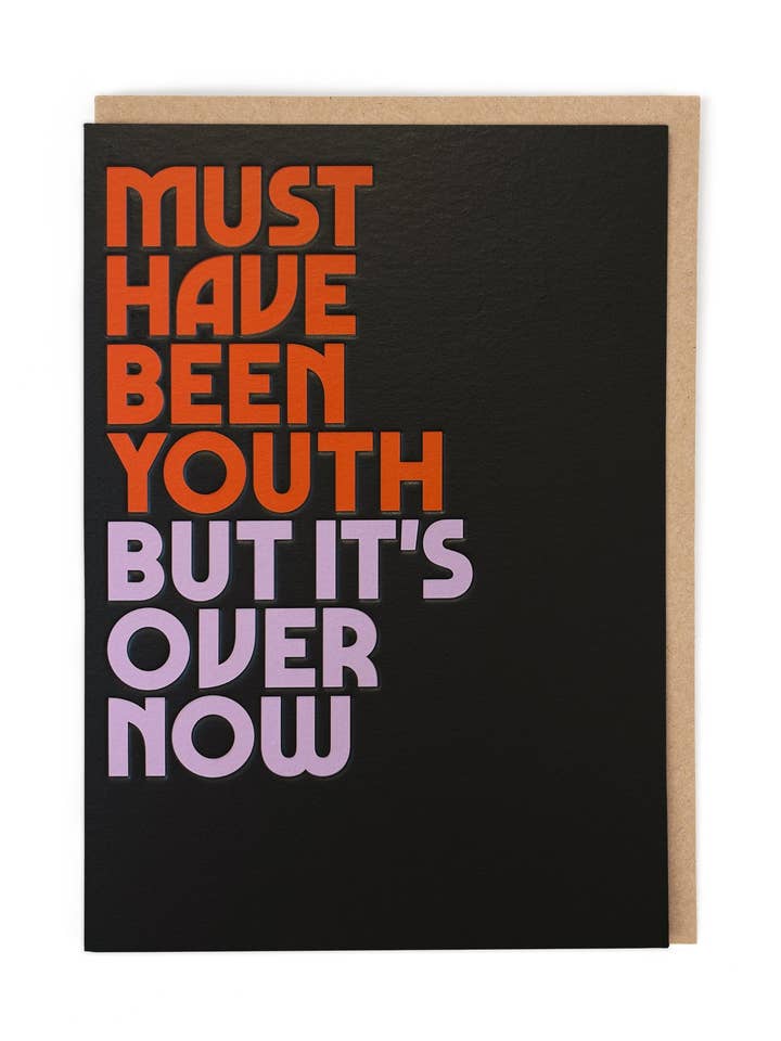 DOIT AVOIR ÉTÉ JEUNESSE pour la vente par Cath Tate Cards