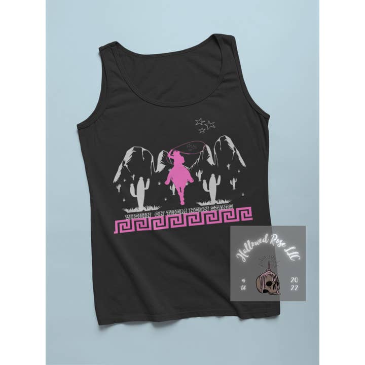 Desejar' em Teles Neon Stars Tank por atacado de Hallowed Rose