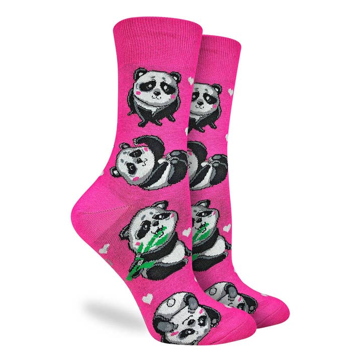 Good Luck Sock - Wholesale Socks - Women's - Women's Cute Pandas Socks