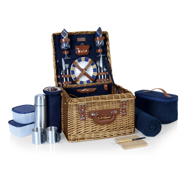 Canterbury Picnic Basket for wholesale by Picnic Time Family of Brands