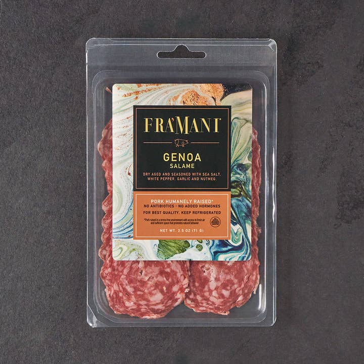 Fra' Mani - Wholesale Salami - Genoa Salami (Sliced) - 2.5 oz
