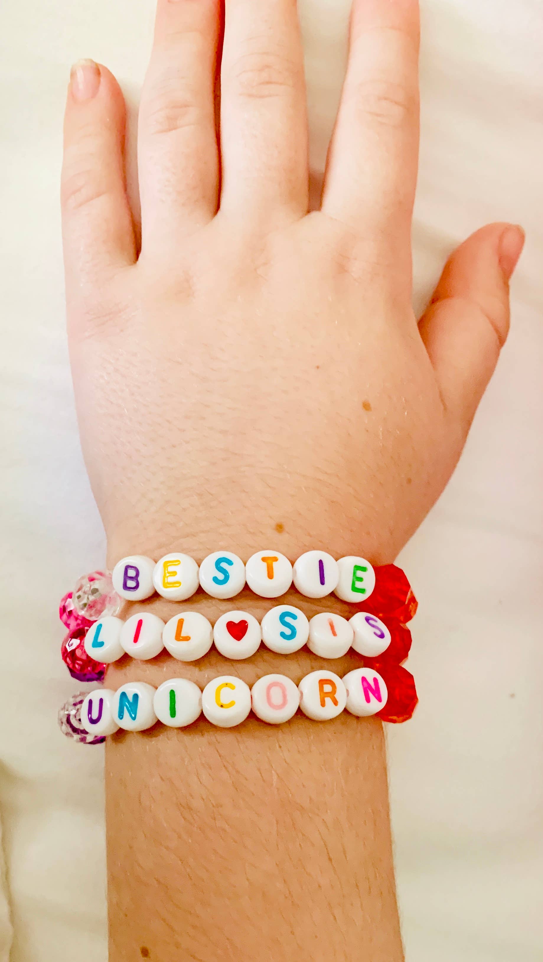 Sadie’s Moon - Wholesale Beaded Bracelet - Kids - Cool Girl Rainbow Beaded Bracelet2