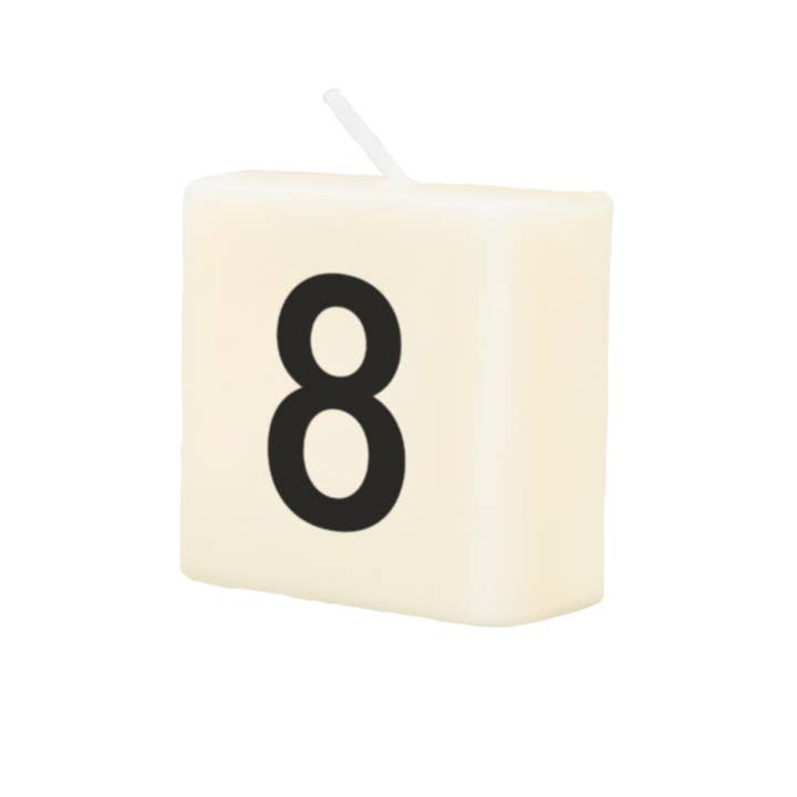 PD Party - Wholesale Cake Candle - Letter candle - 8