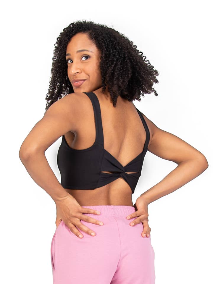 Body Wrappers - Wholesale Sports bra – Women's - Recycled Poly Twist Back Sports Bra-31808