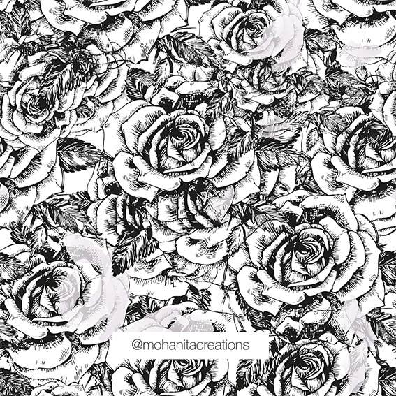 Rosa Design Bakgrund för wholesale av Mohanita Créations