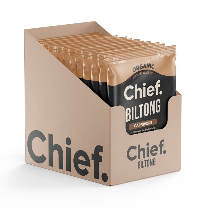 Organic Biltong - Carnivore for wholesale by Chief Nutrition