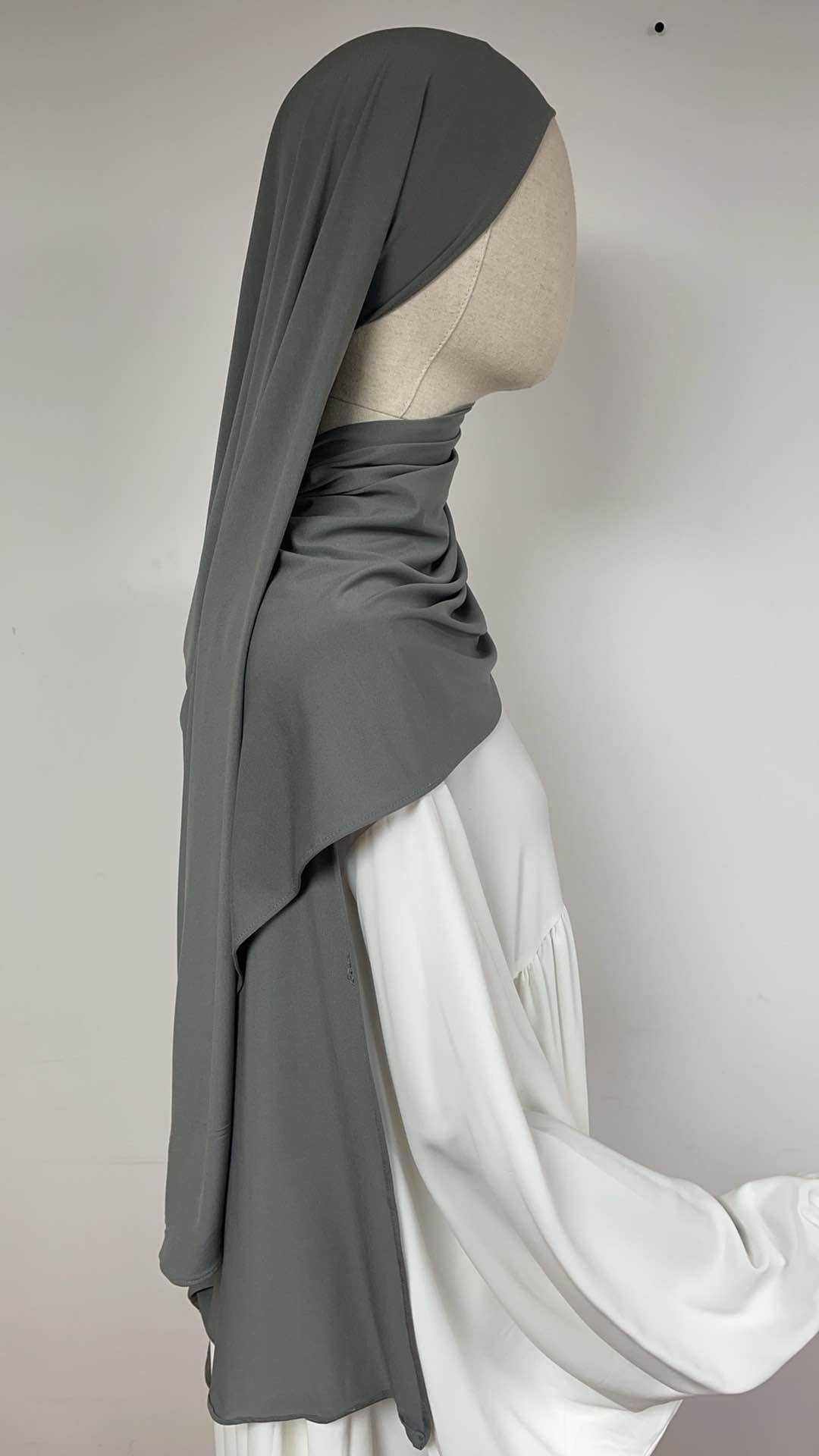 Aawoe Abaya - Wholesale Hijab - Women's - Elegant Long-Sleeve Shawl - 2484-HIJ60