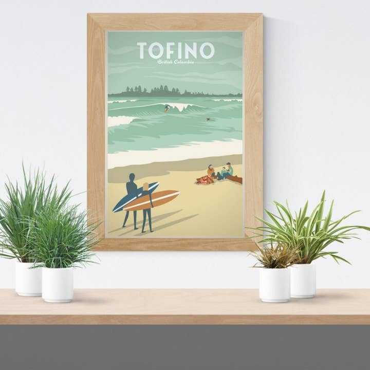 Tofino poster voor wholesale door TripPoster