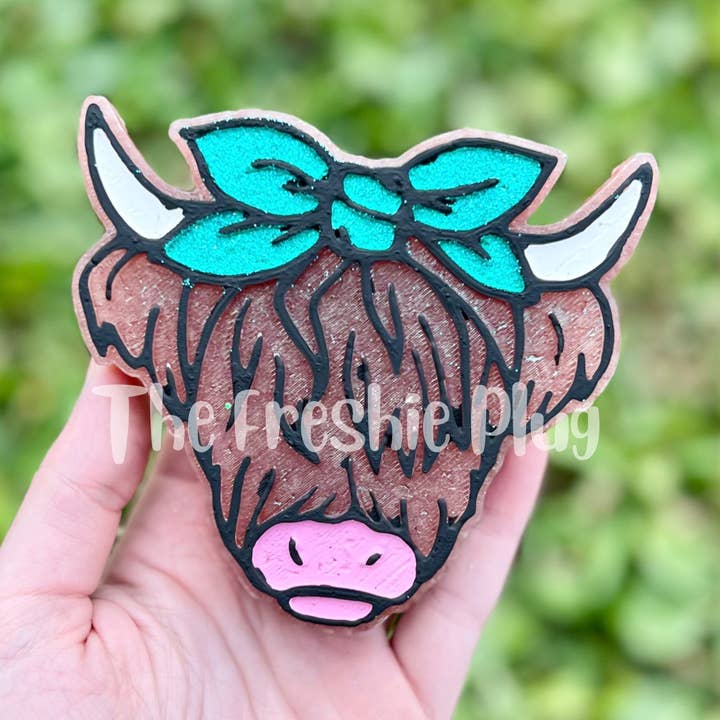 Highland Cow for wholesale by The Freshie Plug