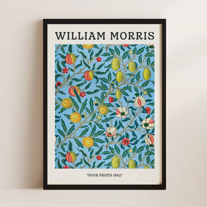 William Morris Four Fruits 1862 Art Wall Art Print for wholesale by Alluvion