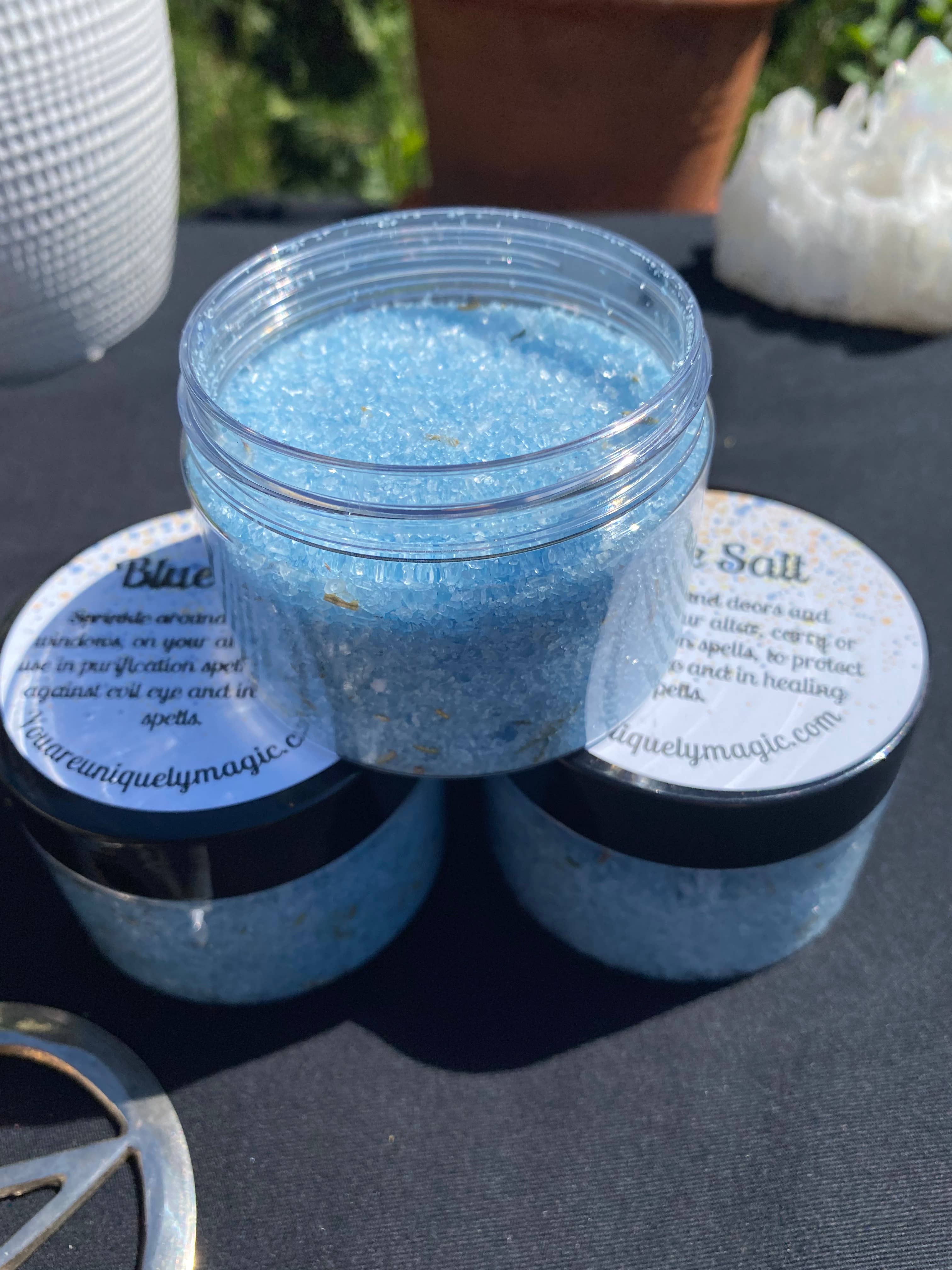 You Are Uniquely Magic - Vente Accessoire de méditation - Sel bleu - Protection et guérison 5 oz5