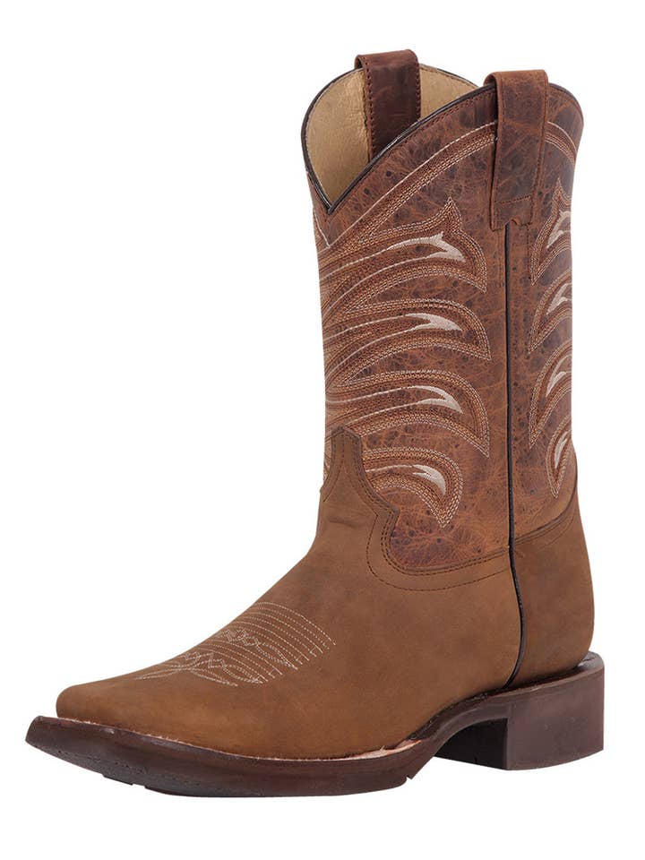 El General Rodeo Boot - Crazy Tan 43001 for wholesale by El General Western Wear