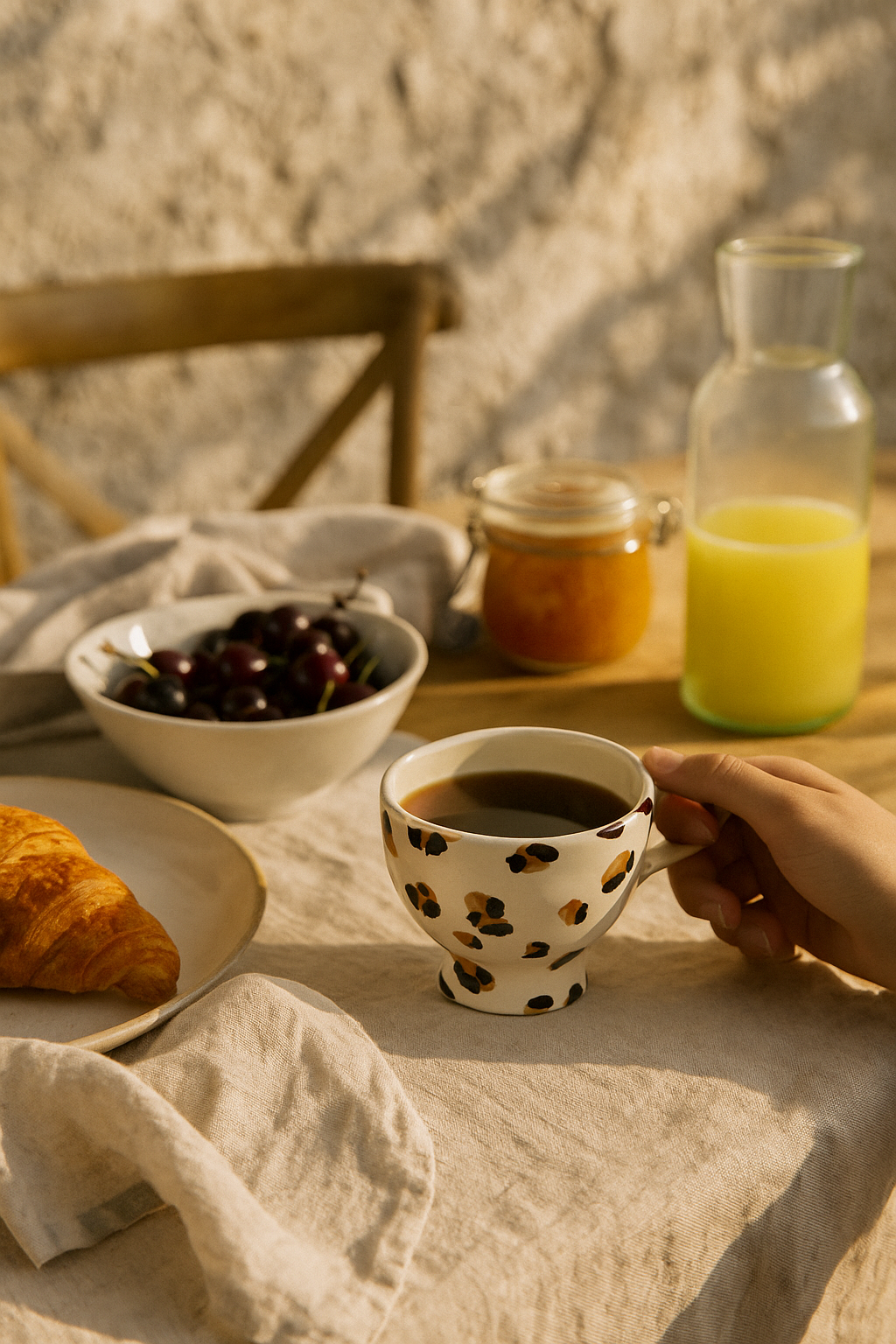 Really Nice Things - Wholesale Coffee Mug - Suzanne Mug (CHEETAH)1