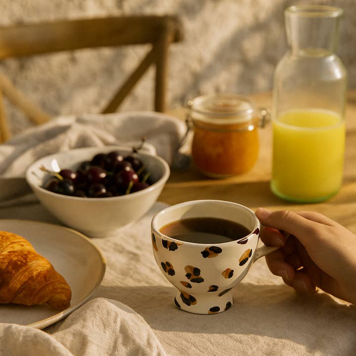 Really Nice Things - Wholesale Coffee Mug - Suzanne Mug (CHEETAH)1