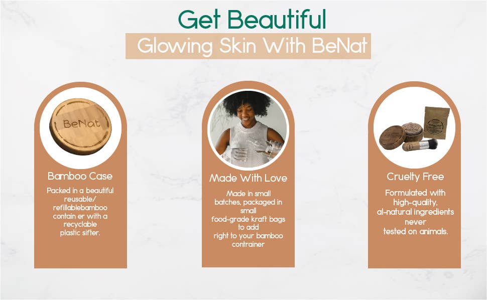 BeNat - Wholesale Makeup Setting Spray/Powder - Translucent Loose Powder7