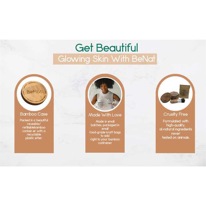 BeNat - Wholesale Makeup Setting Spray/Powder - Translucent Loose Powder7