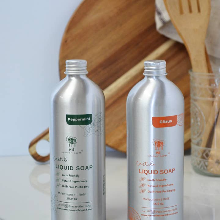Me Mother Earth - Wholesale Liquid Laundry Detergent - Liquid Castile Soap- Multipurpose Soap