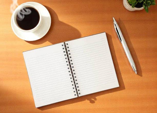 Wildwood Pages - Wholesale Notebook - Fluttering Feather Cut Out Cover2