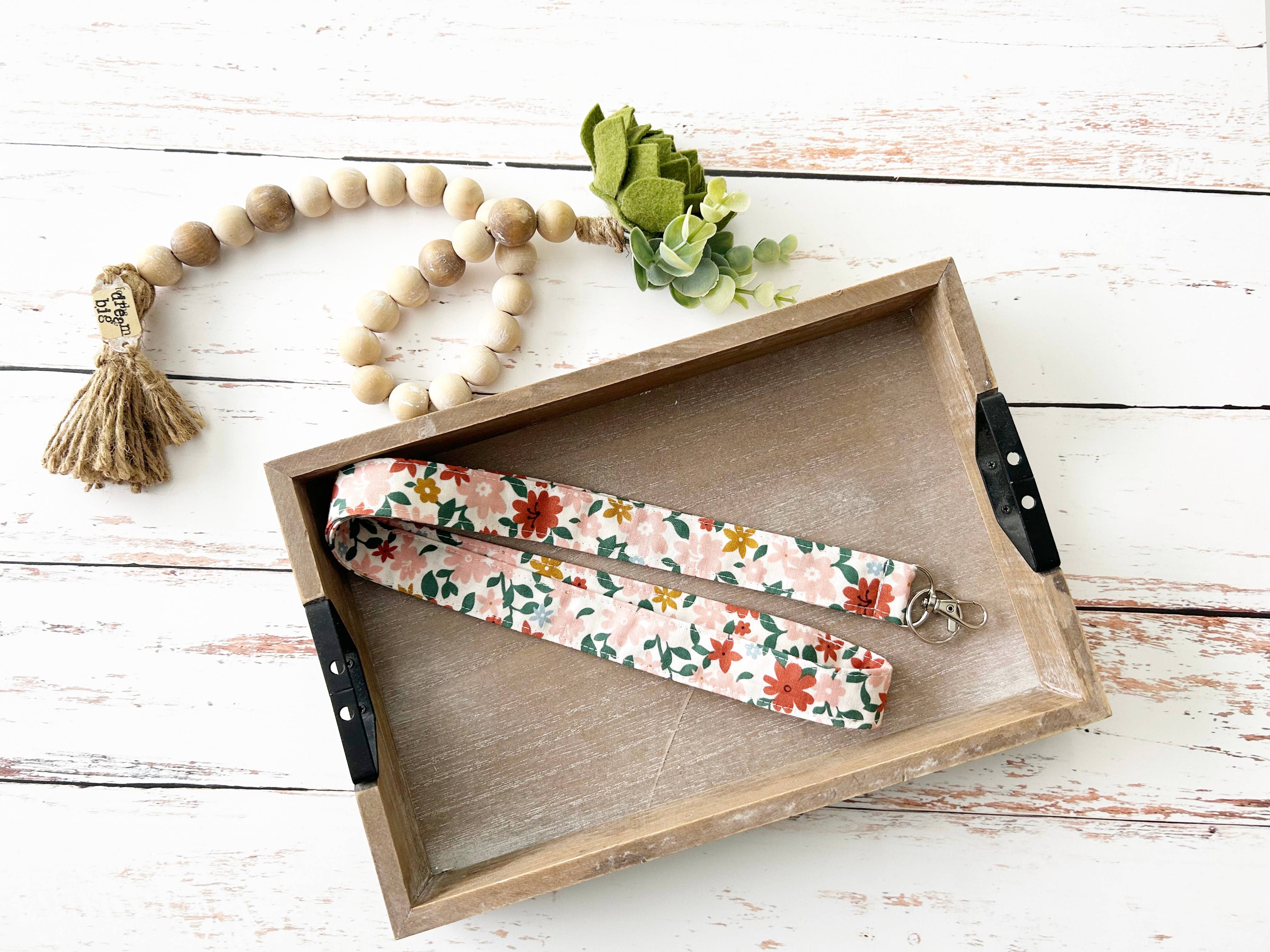 Mangham Made - Wholesale Lanyard - Women's - Lanyard, Handmade Fabric Keychain Lanyard