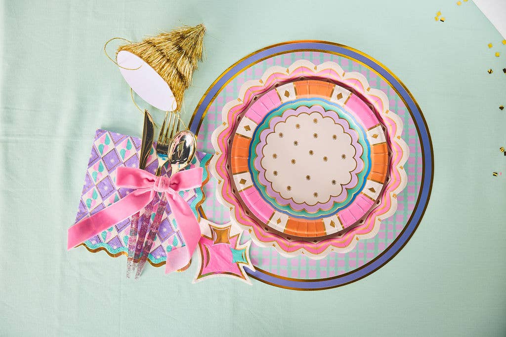 Packed Party - Wholesale Dinner Plate - Welcome To The Circus Dessert Plate Set7