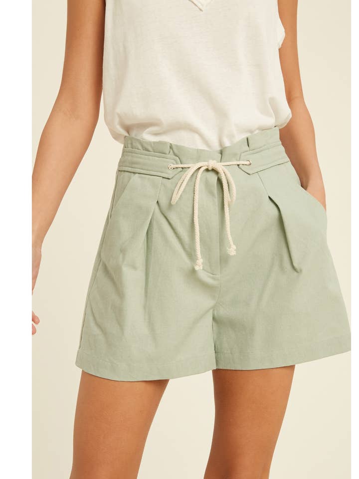 KORTA BYXOR MED KNYTBAND FRAM/WL20-4498 för wholesale av Wishlist Apparel