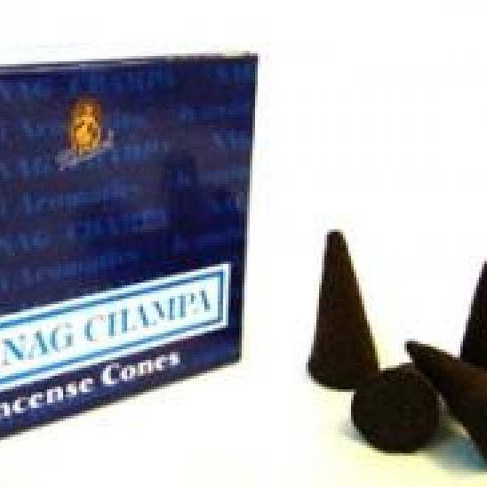 GREENROOTS USA LLC - Wholesale Incense - Kamini Nag Champa Cones - 10 Cones Pack (12 Packs Per Box)0