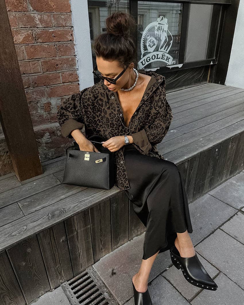 Marayn - Wholesale Jacket - Women's - Retro Leopard Print Autumns Chic Versatile British Style7