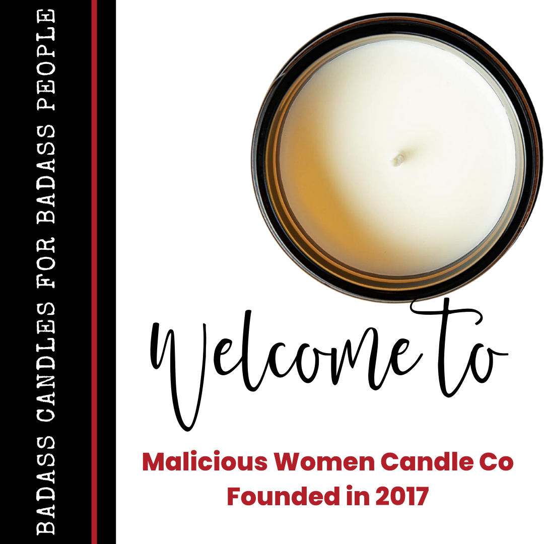Malicious Women Candle Co - Wholesale Jar/Filled Candle - Menopause 9oz Funny Candle Malicious Women Co4