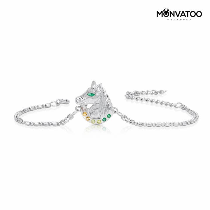 Bracciale pony in argento Goldentrot per la vendita all'ingrosso da parte di MONVATOO London