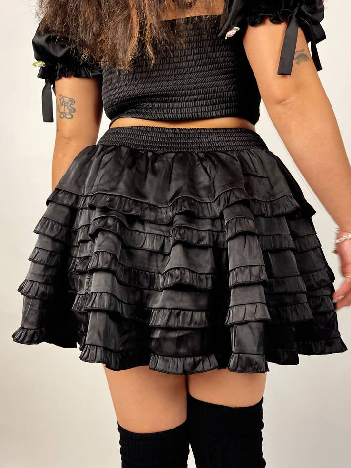 Minijupe Lunar Angel pour la vente par Miss Candyholic