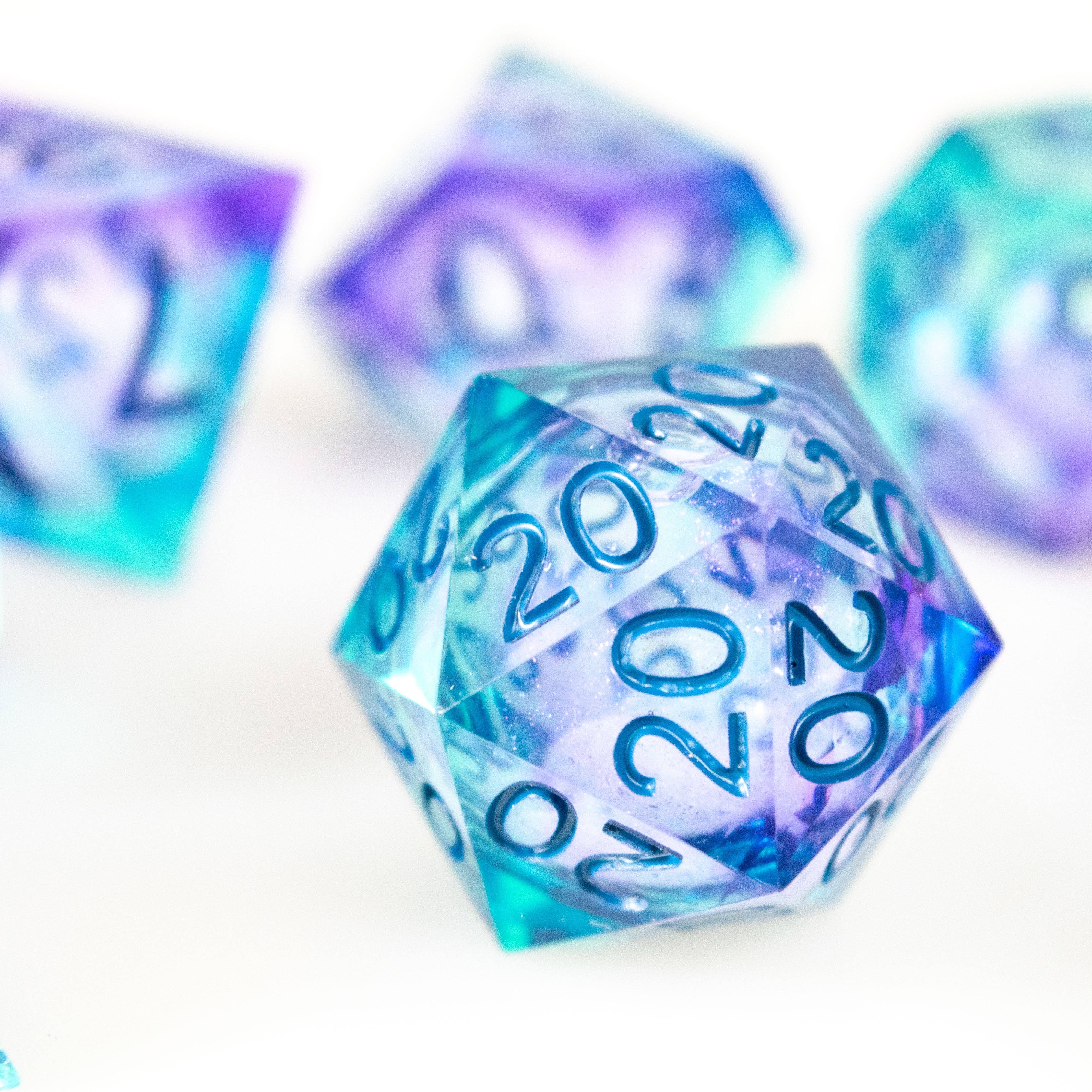 We Geek Together - Wholesale Dice - Natural 20 Liquid Core Dice5