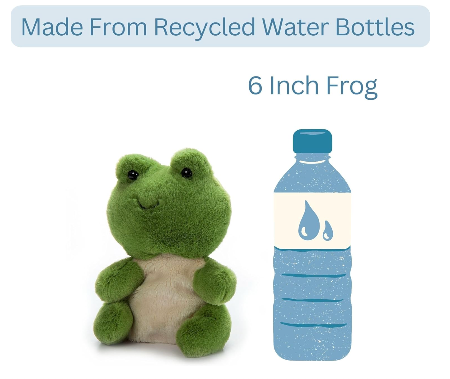 The Petting Zoo - Wholesale Stuffed/Plush Toy - Kids & Baby - 6'' (14cm) Nuggetz Frog4