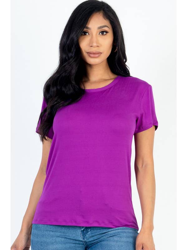 Vanilla Monkey - Wholesale T-Shirt - Women's - Basic Short Sleeve T-shirt5