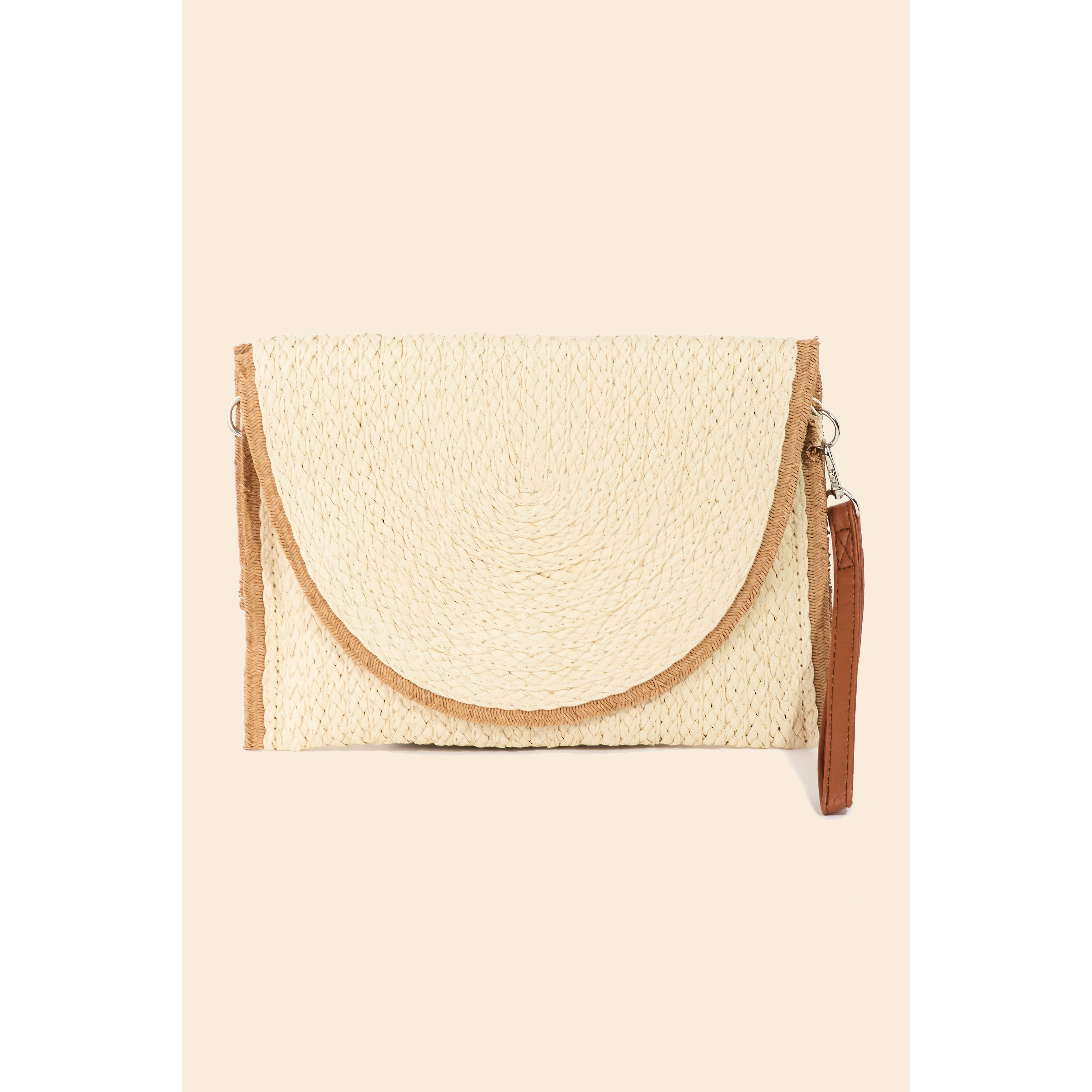 Anarchy Street - Wholesale Crossbody Bag - Women's - Braided Straw Clutch Bag0