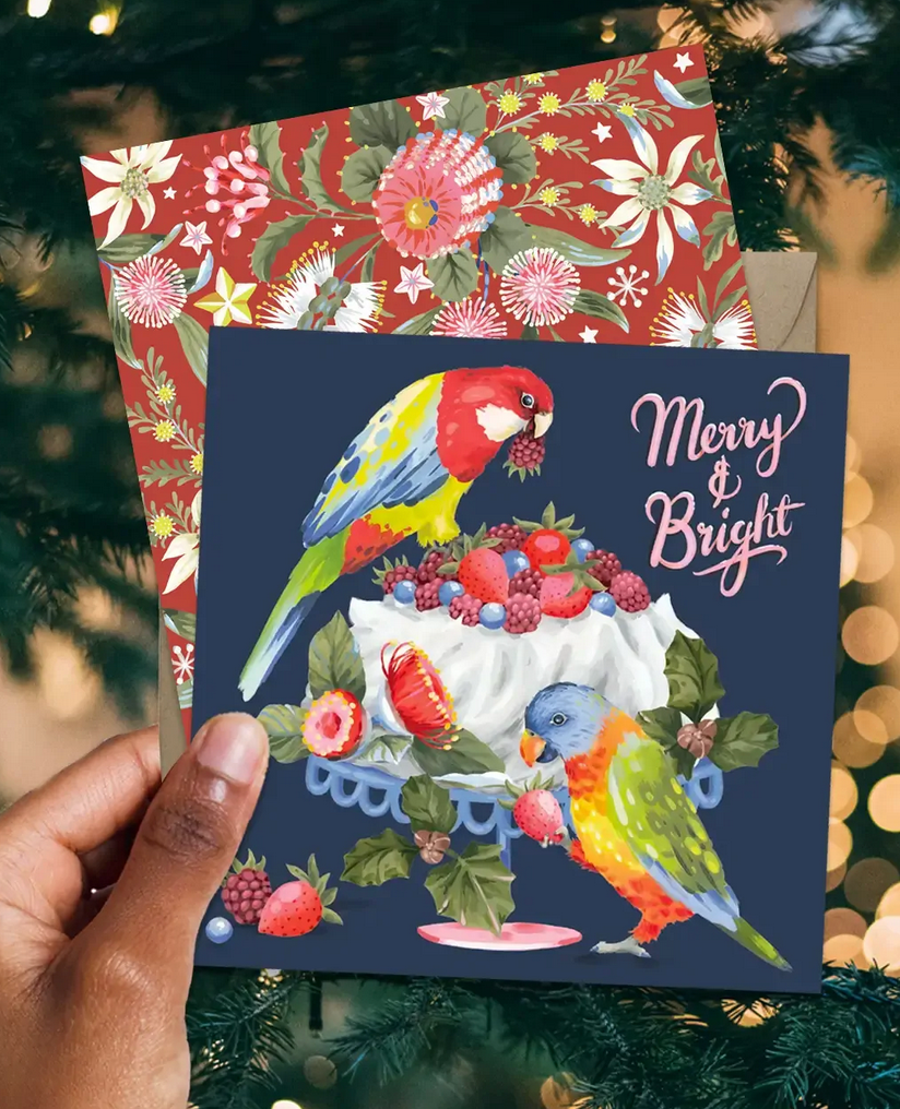 Earth Greetings - Wholesale Christmas Card - Boxed Christmas Cards (Square) - Christmas Pav2