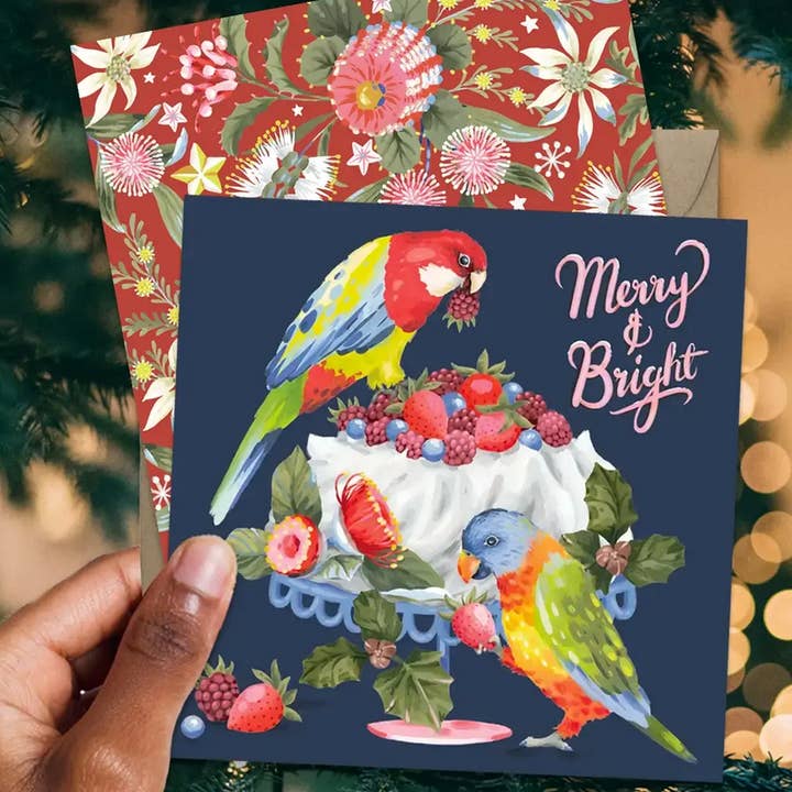 Earth Greetings - Wholesale Christmas Card - Boxed Christmas Cards (Square) - Christmas Pav2