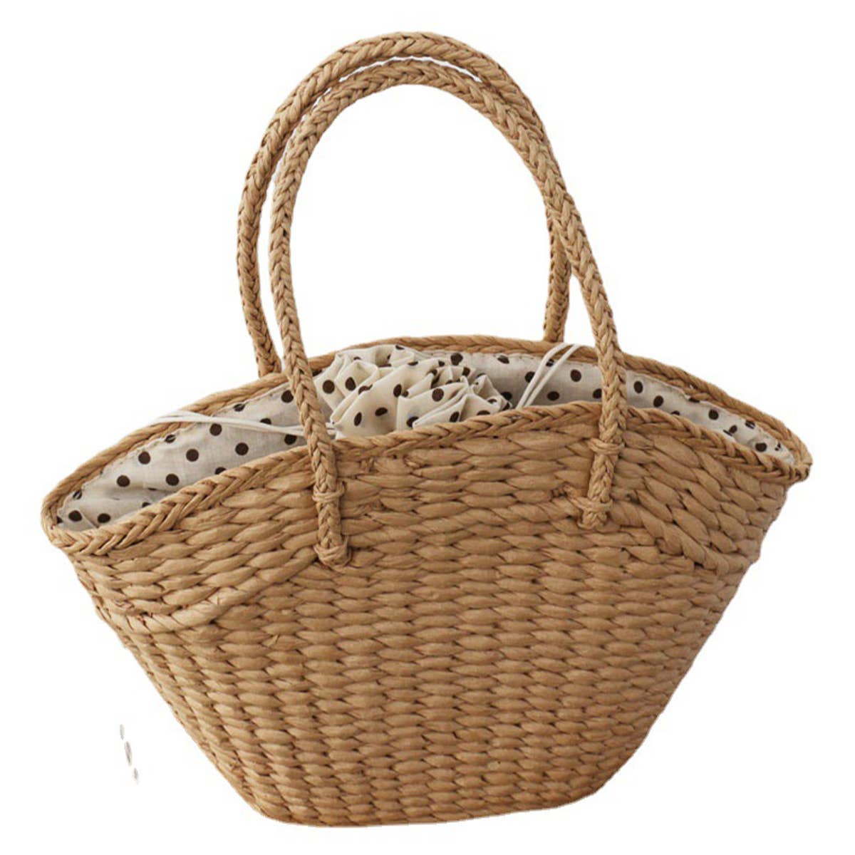 ACCITY - Wholesale Beach Bag - SUMMER WOVEN CASUAL STRAW TOTE BAG_CWAB08050