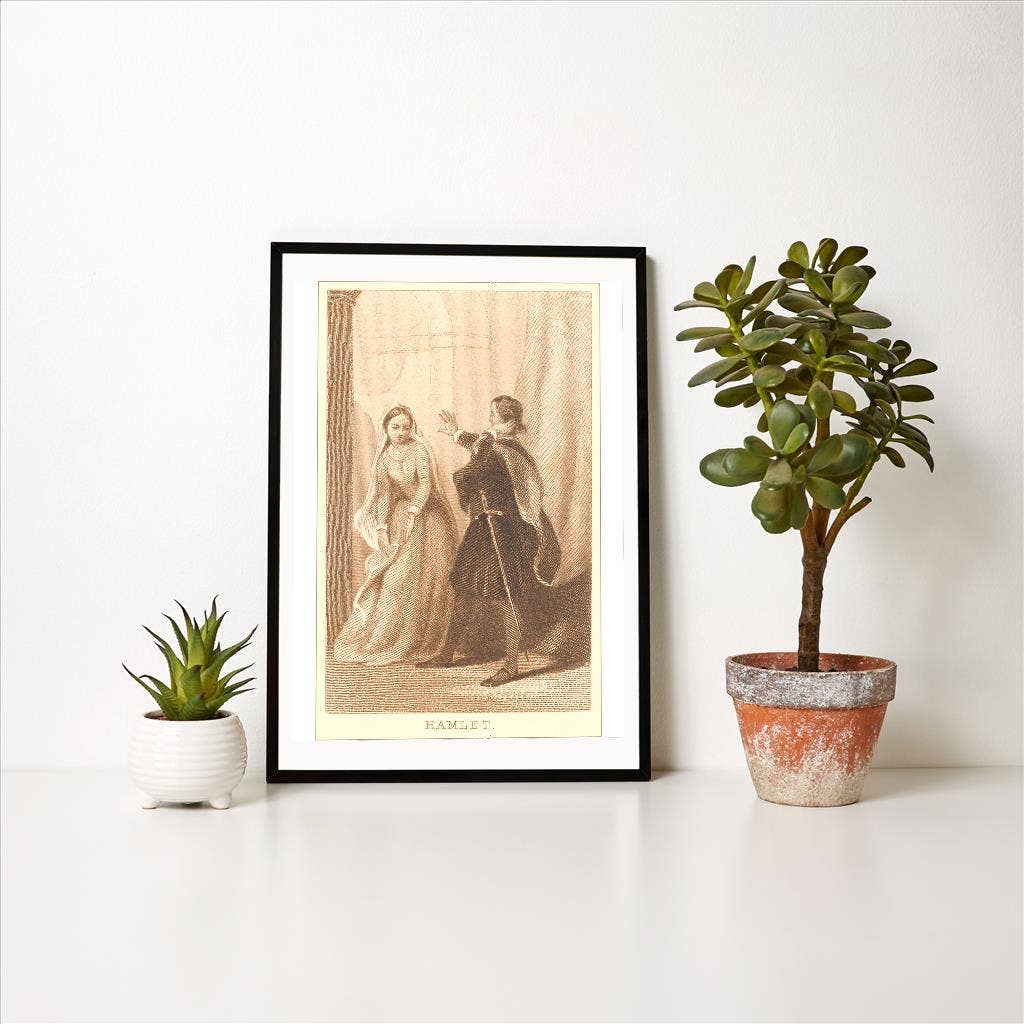 Found Image Press - Wholesale Art Print - Art Print LT-47 Scene from Hamlet1