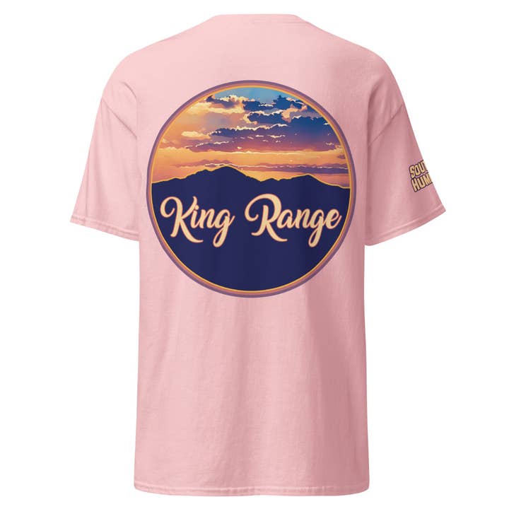 King Range Southern Humboldt classic tee for wholesale by Humboldt Lost Coast Hoods