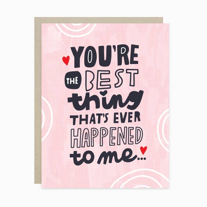 Biglietto di Anniversario Migliore Cosa per la vendita all'ingrosso da parte di Barone and Co.